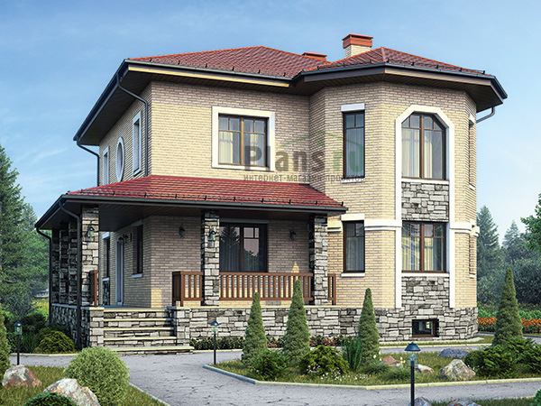 Проект монолитного дома №43-67