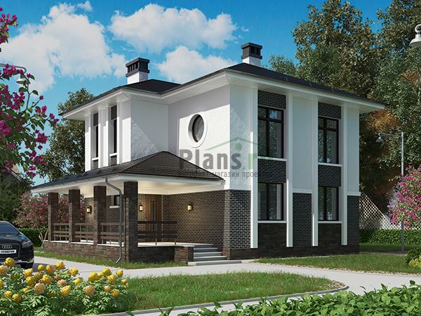 Дом с просторной террасой