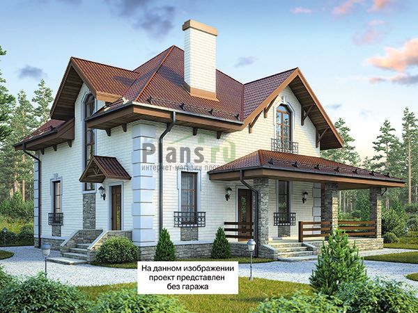 Дом с гаражом и террасой 170кв.м